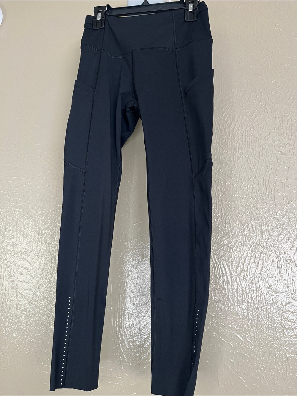 lululemon athletica Black High-Rise Leggings with Side Pockets